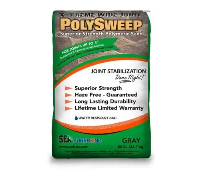 SEK - POLY SWEEP SAND - WJ GREY - 50LBS | Techo-Bloc